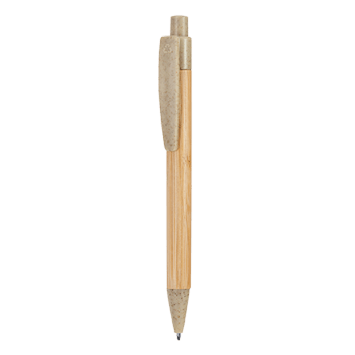 stylo bambou écologique beige