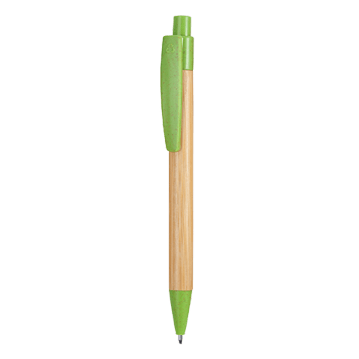 stylo bambou écologique vert
