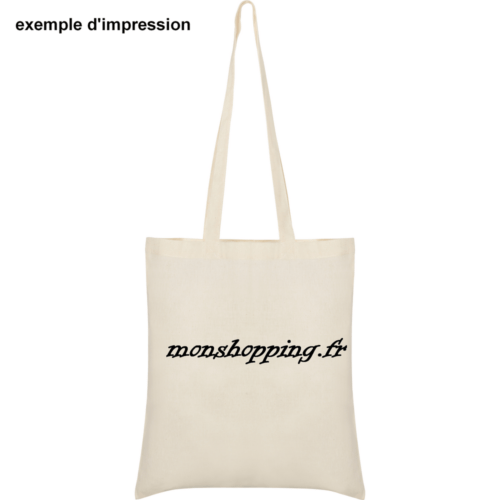 sac shopping tote-bag coton naturel